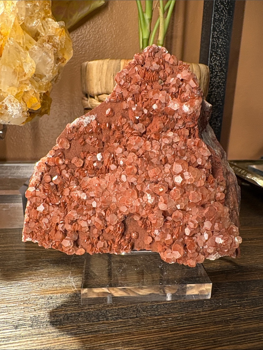 Red Benz Calcite